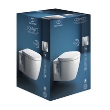Pack WC Ideal Standard Connect, sans bord d'évier, blanc, K296001