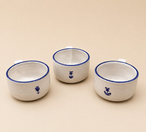 Lot tasses anciennes - lot, 3