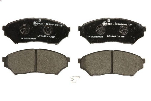 Kit plaquettes frein - de,