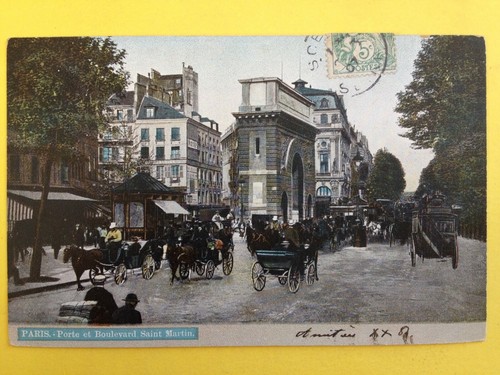 Cpa paris transport - paris,
