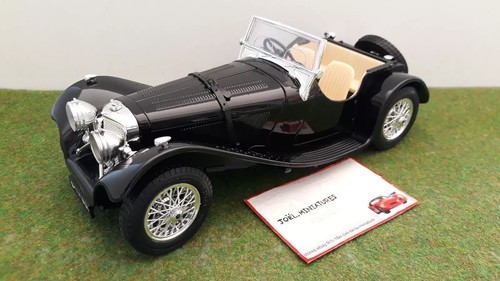 Jaguar ss100 1937 noire - ss100,