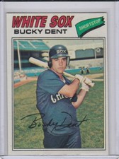 1977 Topps Bucky Dent Chicago