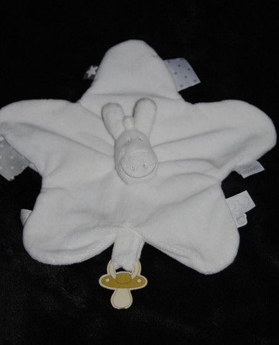Doudou plat cheval âne