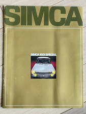 Ancienne Brochure SIMCA 1501