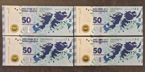 Lot billets argentine - lot, 50