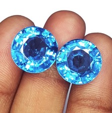 Topaze bleue naturelle 20 ct