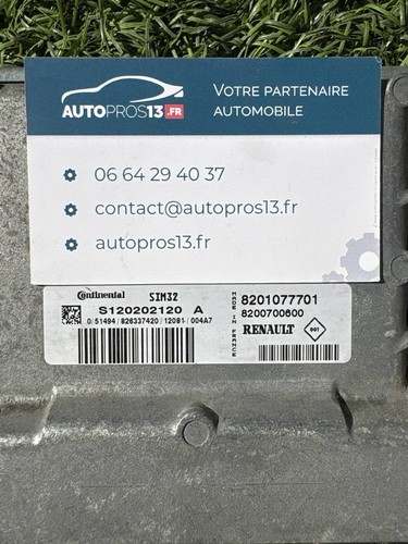 Calculateur moteur renault - moteur,