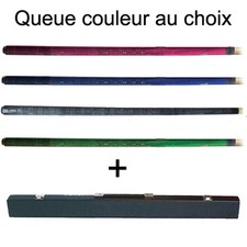 Coffret queue de billard Canne