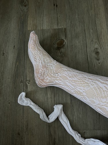 Collants résilles portés - résilles,