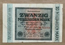 BILLET DE BANQUE - ALLEMAGNE - ZWANZIG MILLIARDEN MARK - 1923