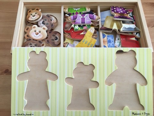 Melissa doug wooden bear - &,