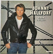 JOHNNY HALLYDAY DOUBLE LP VINYL COMPILATION IMPACT ORIGINAL 1981