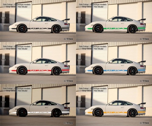 Autocollants porsche 996 - autocollants,