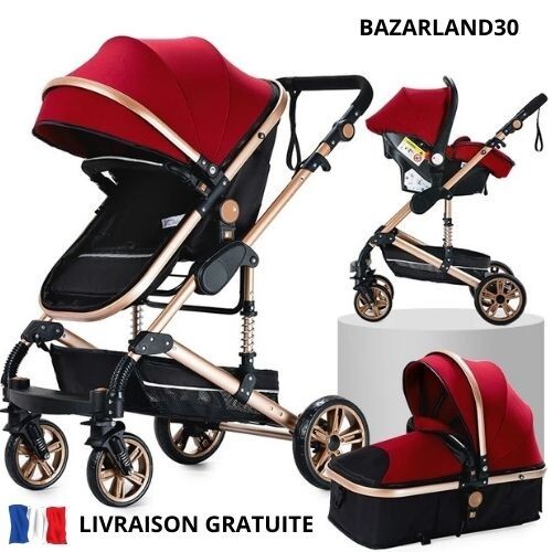 Poussette 1 bébé - 3, en