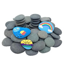 30 pièces de galets peints