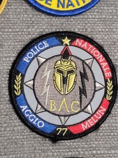 Écusson police nationale BAC