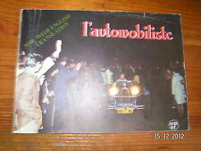 ** Revue L'Automobiliste n°15