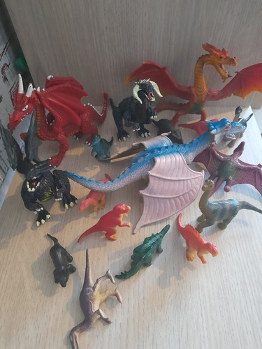 Lot figurines dragons - figurines, &