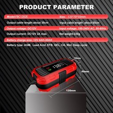 Chargeur Mainteneur Batterie 12V 2A pour Voitures pour Motos et Scooters