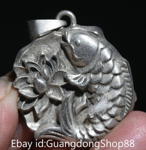 Vieux chinois miao argent - 1.6",