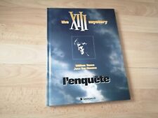 BD E.O XIII MYSTERY L'ENQUETE