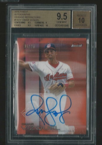 2016 topps finest - 2016, vizquel