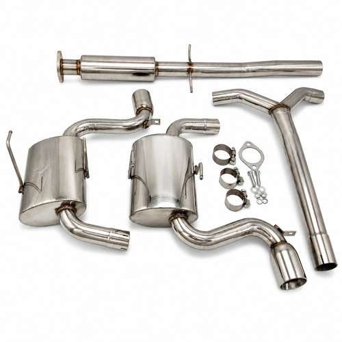 Dual muffler tip - 3",