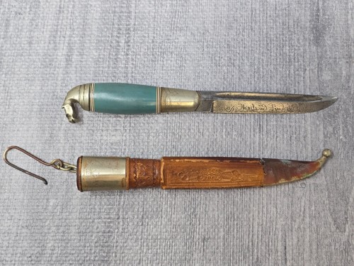 Finnish puukko knife kauhava - finnish,
