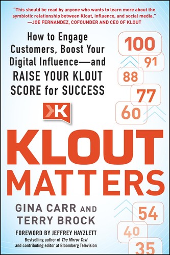 Klout matters how engage - matters:,