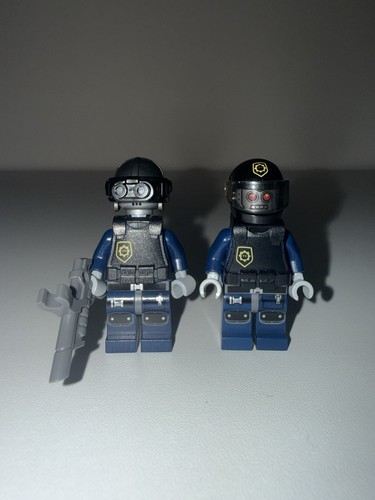 Lego robo swat minifigure lot - robo, (lot