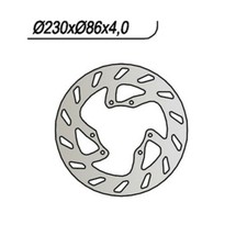 Disque De Frein Avant NG 034