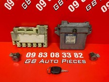 RENAULT CLIO 2 PH 1 1.9D KIT DEMARRAGE CALCULATEUR R04080009D 7700104956