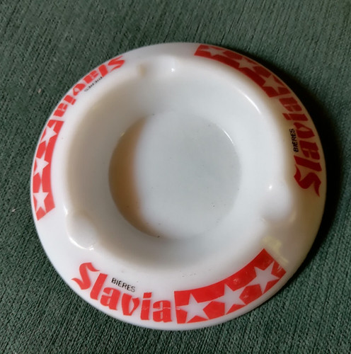 Cendrier rond bière slavia - rond,