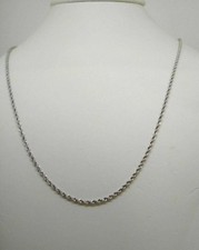 Collier or Blanc 18k Jersey