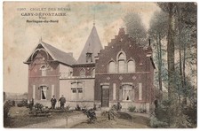 FR59 MORTAGNE DU NORD Chalet Reves Caby Defontaine Vins couleur RARE