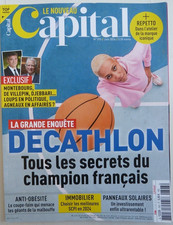 Magazine Capital n°393 2024 |  Decathlon : tous les secrets du champion français