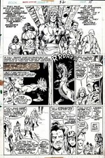 Planche Comics Originale