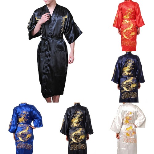 Hommes rétro chinois satin - rétro,
