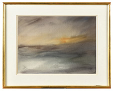 PIERRE PATUREAU (1924-2020) SUPERBE PAYSAGE ET EFFETS DE LUMIERE (55)