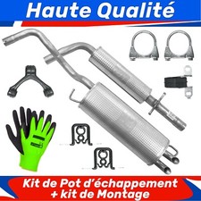 Kit de pot d'échappement pour