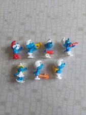  SCHTROUMPFS LOT DE 7 FIGURINES KINDER FERRERO 
