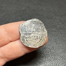 Spanish Bolivia - 4 Reales Philipp II (10,03g) Cob [MES03]