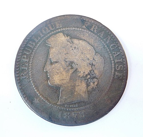 Ceres centimes 1878 - ceres, k