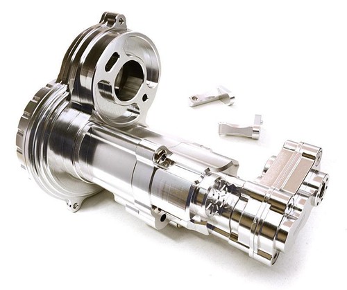 Billet machined alloy gearbox - machined,