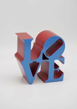Robert indiana (après) - Love (Rouge et bleu)