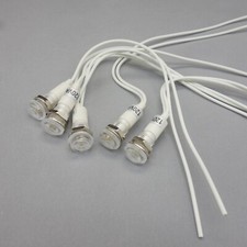 10Pcs 120V AC 10mm White Panel