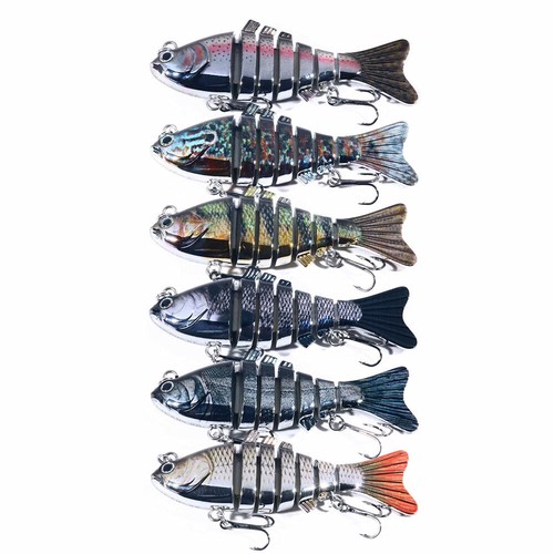 6couleur 10cm 24g leurre - 10cm,