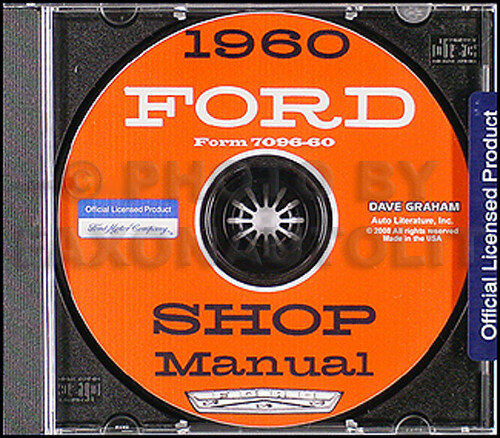 1960 ford voiture atelier - ford,
