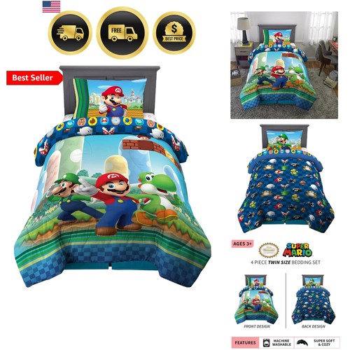 Super mario kids twin - mario, size