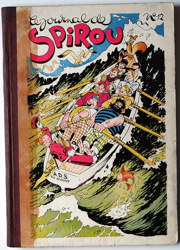 Spirou album reliure - spirou,